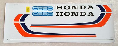Tank, Tankaufkleber Links / Mark, Sticker Fuel Tank Left Honda XBR 500