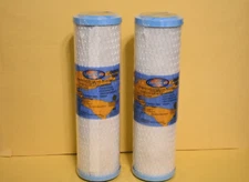 2 OMNIPURE OMB934-1MPB 2.5 X 10" 1 MICRON CARBON BLOCK FILTER FOR LEAD REDUCTION