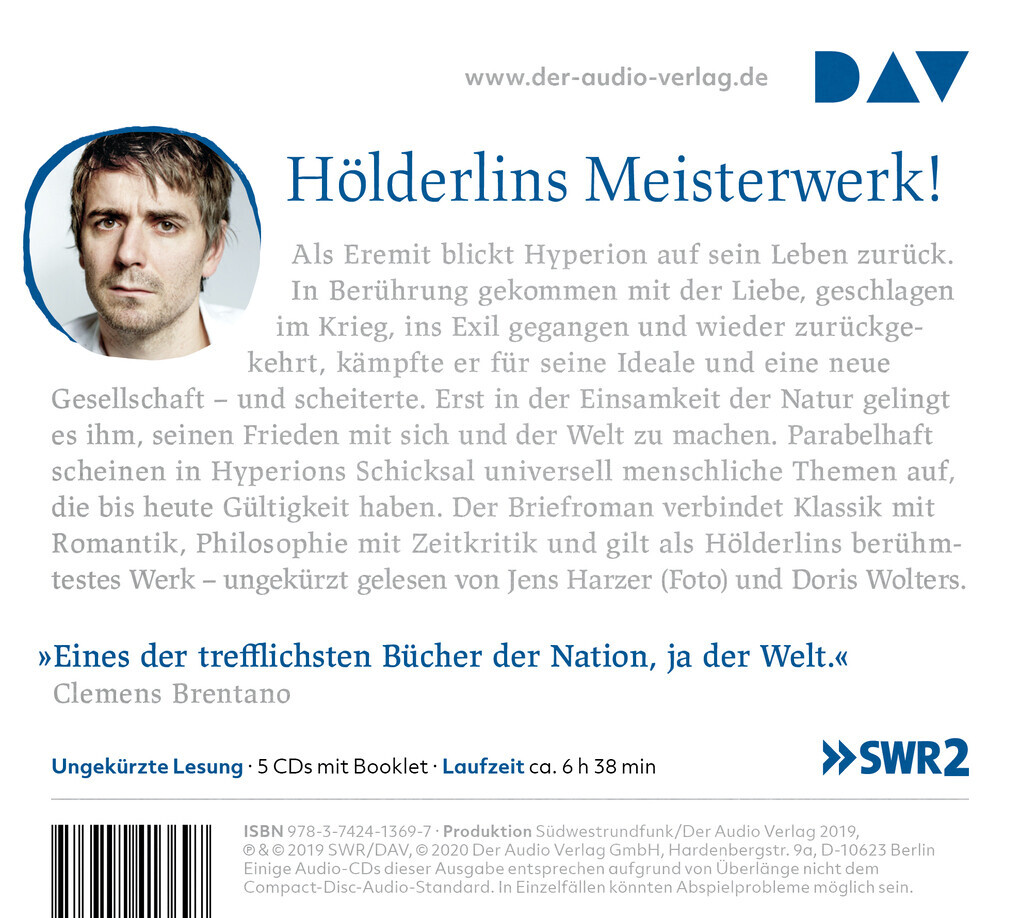Thumbnail - Hyperion Oder Der Eremit In Griechenland | Friedrich Hölderlin | 2020