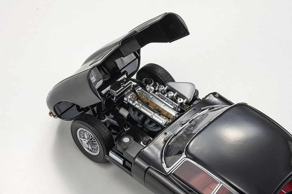 Kyosho Original 1/18 Jaguar E-Type KS08954BK Black BK Car