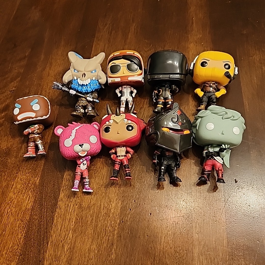 LOT Fortnite FUNKO POP Figure Set Love Ranger Cuddle Team Leader