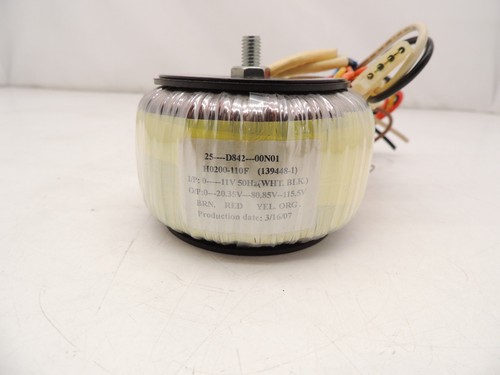 Crown Amplifier Toroid Output Transformer 20V - 80V - 115V Diameter 9cm - Picture 1 of 4