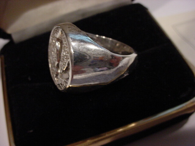 NM/M 1990's TODD McFARLANE's SPAWN Sterling Silver RING #194/495