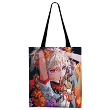 Genshin Impact Kaedehara Kazuha Canvas Shoulder Bag Shopping Handbag Fashion 3