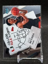 2024-25 Bowman Chrome U COLLEGE RULE PLAYBOOK Jalil Bethea #CRP-11 - Miami