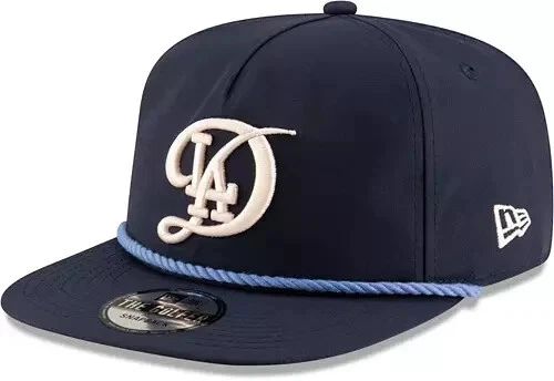 Authentic New Era MLB Los Angeles Dodgers "The GOLFER" Snapback Hat | Navy Blue