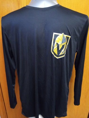 Las Vegas Golden Knights Pullover Black Shirt Lg to XL Stations Casino Sunset