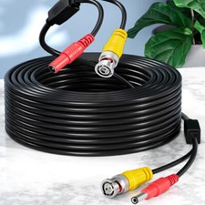BNC Video DC Power Extension Cable Lead for CCTV Camera DVR 5M 10M 15M 20M 30M