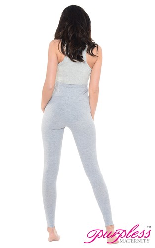 Purpless Maternity Pregnancy Leggings Stretchy Over Bump Full Length Size 1025 - Picture 14 of 30