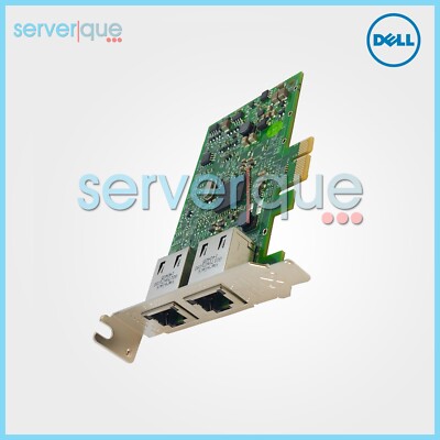 557M9 Dell Broadcom 5720 1Gbps Dual Port RJ45 PCI e 2.0 x1 Network Card 0557M9