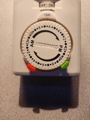 Brinks EZ-DIAL Timer Grounded 1-Outlet Analog Mechanical Indoor 42-1020