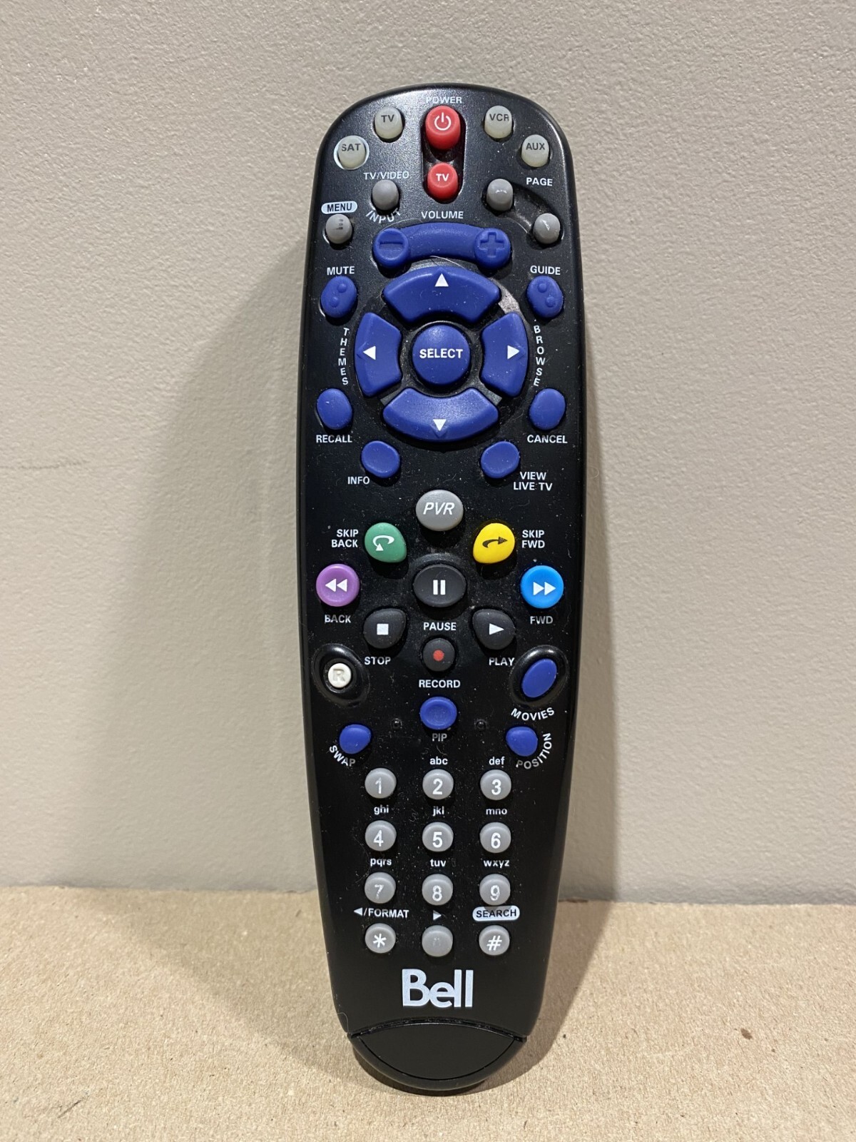 6.4 IR Bell Satellite TV Remote Control Controller 9241 9242 9400 6131