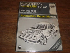 Haynes Ford Tempo Mercury Topaz 1984-1994 Automotive Repair Manual 36078 1418