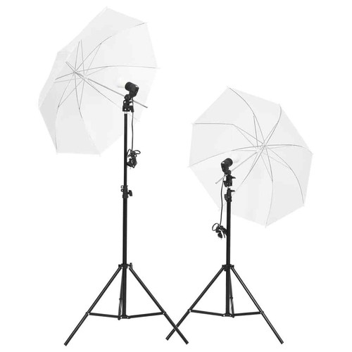 Kit Per Studio Fotografico Con Set Luci, Fondale E Riflettore - Foto 2 di 6