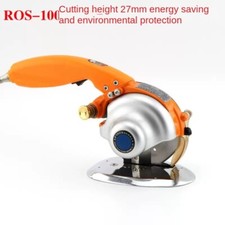 Electric Round Knife Cutting Machine Handheld Rechargeable Electric Scissors