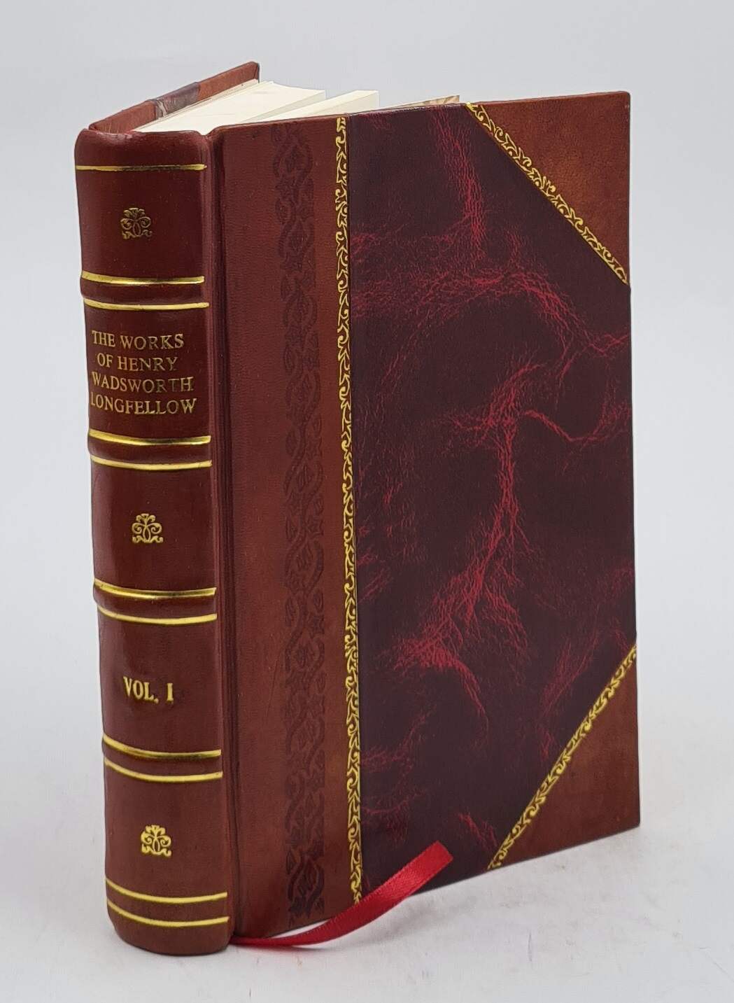 Henry Wadsworth Longfellow Complete Works Leather Bound Edition