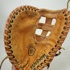 VINTAGE Wilson A2877 Big Scoop Snap Action Glove LHT American Cowhide Korea