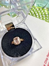 Sterling Amethyst Light Pink Ring - size 7