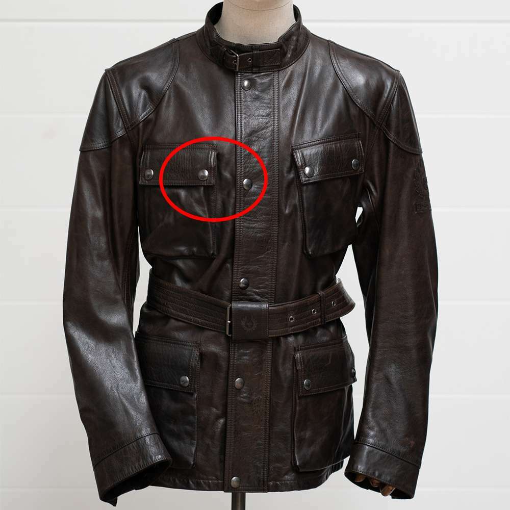 belstaff trialmaster pro leather jacket