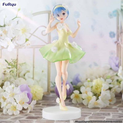 Re Zero Rem Ram Trio Try iT Figur Blumenkleid FuRyu Konvolut Sale JP