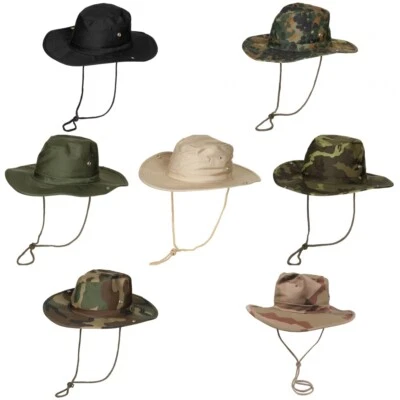 Buschhut Schlapphut Fischerhut Boonie Dschungelhut Hut Tropenhut Dschungelcamp