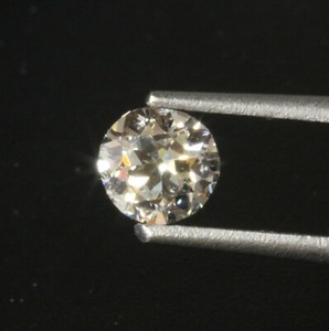 GIA loose certified .57ct SI2 G European circular brilliant round diamond 