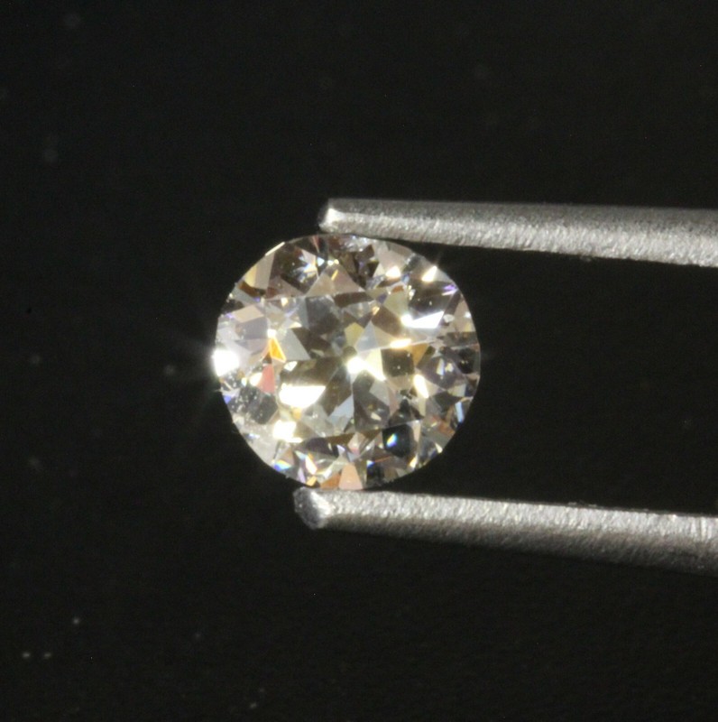 GIA loose certified .57ct SI2 G European circular brilliant round diamond 