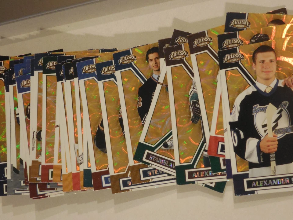 2002/2003 Pacific Exclusive Gold Parallel's U PICK - Image 2 of 2