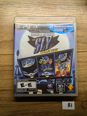 Sly Cooper Collection PS3 Game (Sony PlayStation 3, 2010) Without Manual