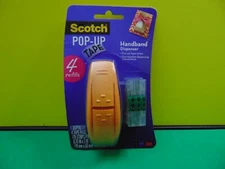 Scotch Pop Up Gift Wrap Handband Dispenser 4 x 75 Strips New & Sealed