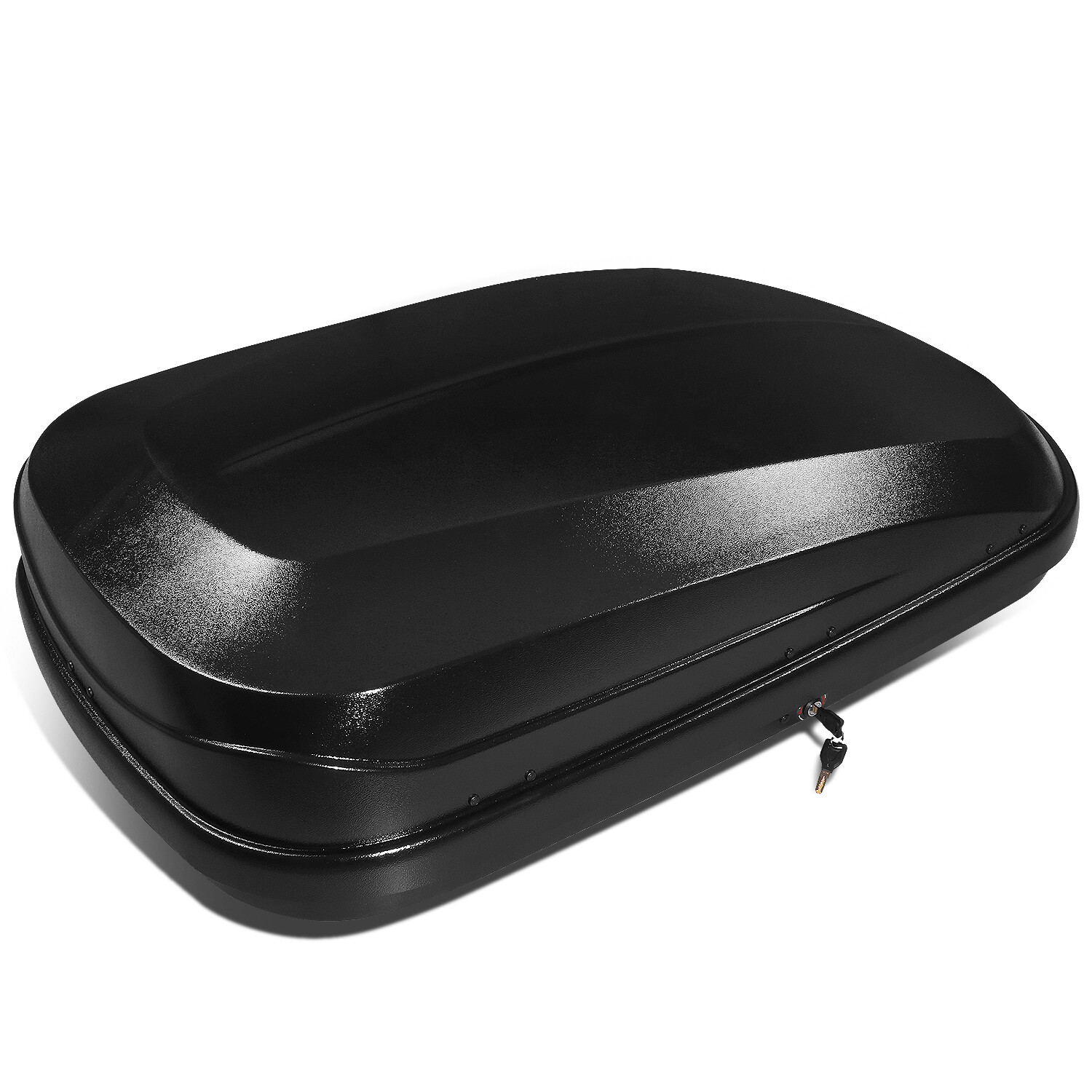 Waterproof Roof Mount Travel Storage Box Auto Car Top Cargo Carrier w/Lcok Key