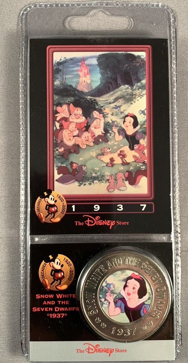 Snow White & The Seven Dwarfs Disney Decades Coin 1937 #22