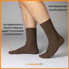 Diabetiker Socken 100% Baumwolle Socken ohne Gummi Herren Damen 4 | 8 | 12 Paar