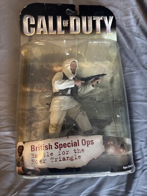 McFarlane Toys Call of Duty BRITISH SPECIAL OPS Battle for the Roer Triangle NEW