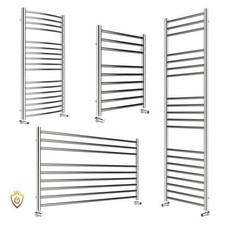 Stainless Steel Towel Rail Radiator Polished Bathroom Heater Lifetime Guarantee