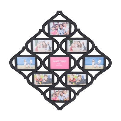 4x6 Inch Collage Photo Frame 9 Picture Frames for Multi Photo Family Wall Decor