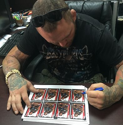 Carte signée par Chris Leben UFC 2010 Topps #35 Autographe Carte signée par Chris Leben UFC 2010 Topps #35 Autographe