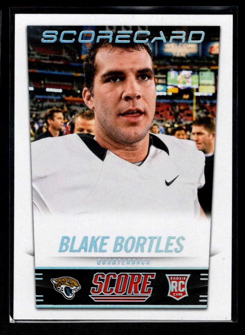 Blake Bortles Panini Score #340 Scorecard