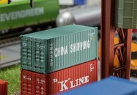 Faller 180828 H0 Container 20' MaßE 69,5 X 28 X 30Mm China Shipping Neu Ovp 1:87