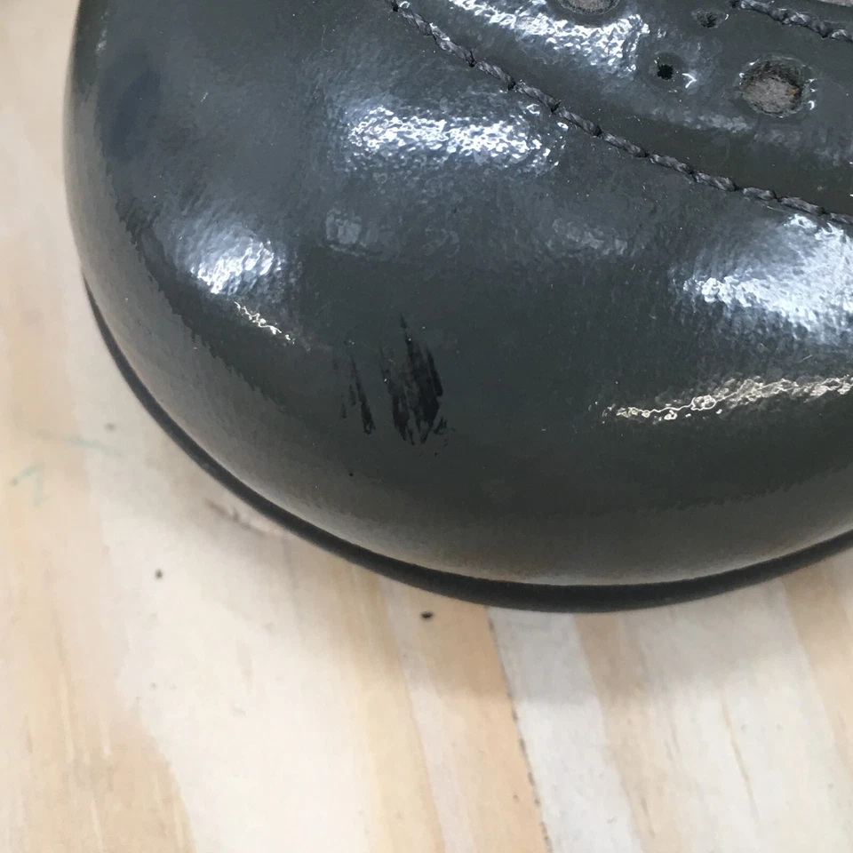 Aerosoles Shoes Womens 7 M Roleplay Mary Jane Gray Leather Casual Block Heels - Image 3 of 4