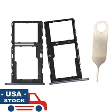 OEM NEW Sim Card Tray MicroSD Slot Holder Replacement For LG K92 5G LM-K920 Gray