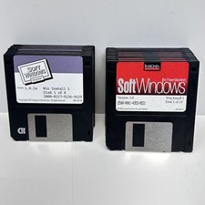 Soft Windows for Apple Macintosh Versions 1.0.2a  2.1 on 3.5  Floppy Disk