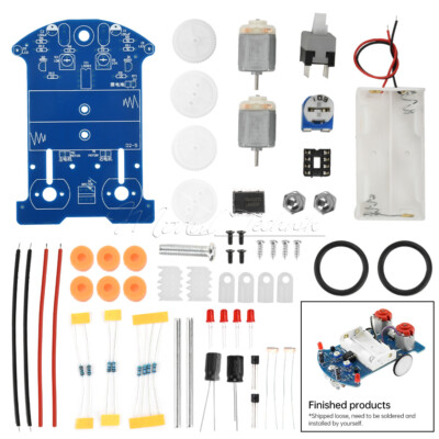 Intelligent Tracking Line Smart Car DC Motor Electronic Patrol Automobile Parts