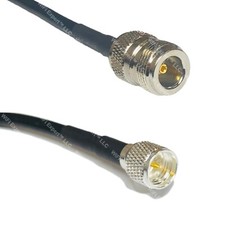 RFC240 N FEMALE to MINI UHF MALE Coax RF Cable USA-Ship Lot