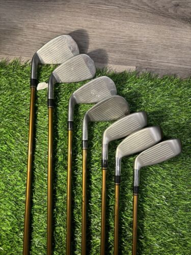Adams Idea a7 OS Iron Set 4-9 W/ PW Grafalloy Women’s Flex Graphite Shafts RH - Picture 2 of 6