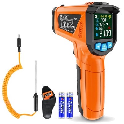 Infrarot-Thermometer mit K-Sonde -50°C ~ 800°C Berührungslose Temperaturmessung