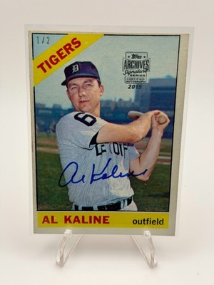Al Kaline Certified Auto #1/2 - 2015 Topps Archives Signature Series