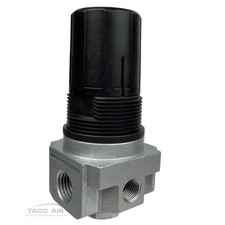 High Pressure 1/4" In Line Compressed Air Compressor Pressure Regulator 225 PSI