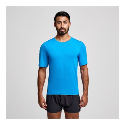 Saucony Men Stopwatch Short Sleeve Apparel