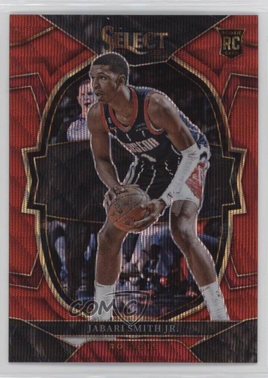 2022-23 Panini Select Concourse Red Wave Prizm Jabari Smith Jr #69 gw9
